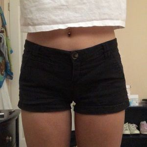 Black shorts